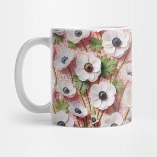 Anemone Flowers Mug